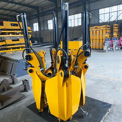 skid steer mounted tree spade|spade attachment for skid steer.